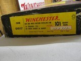 7473 Winchester 101 12 gauge 26 inch barrels skeet/skeet,AS NEW IN BOX,98-99% condition, pistol grip with cap, Winchester butt plate, vent rib,ejector - 2 of 11