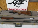 7474 Winchester 101 DIAMOND GRADE ATA HALL OF FAME #115 12 gauge 2 barrel set, 30 inch barrel over under, 34 single, 8 chokes, flush im f xf,xf, exten - 3 of 20