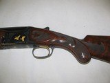 7491 Winchester 101 SUPER PIGEON 12 gauge WINCHOKES sk/sk,(more for $40) 7 GOLD IMAGES, 2 gold ducks left, gold bird dog&3 gold birds right si - 3 of 12