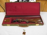 7499 Winchester 23 CLASSIC 20 gauge 26 inch barrels ic/mod, AAA+Fancy FEATHERCROTCH WALNUT, 99% CONDITION, AS NEW IN CASE, 2 3/4&3inch chambers, gold - 2 of 15