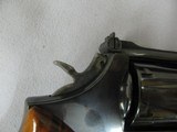 7504 Smith Wesson 586-1 357 Magnum 6 inch barrel 99% condition,correct box, adjustable rear site, red ramp front, medallion walnut grips, mfg 1988-210 - 10 of 10