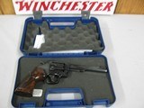 7505 Smith Wesson 17-9 22 long rifle 6 inch barrel 99% unfired as new in box, slightest of ring, mfg 2009 papers keys walnut medallions, adjustable re - 4 of 12