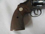 7510 Colt Diamondback 38 special 4 inch barrel 1970 mfg 99% adjustable rear site, ramp front, medallion walnut grips, 99% all original - 5 of 9