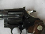 7510 Colt Diamondback 38 special 4 inch barrel 1970 mfg 99% adjustable rear site, ramp front, medallion walnut grips, 99% all original - 9 of 9