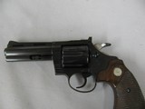 7510 Colt Diamondback 38 special 4 inch barrel 1970 mfg 99% adjustable rear site, ramp front, medallion walnut grips, 99% all original - 4 of 9