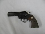 7510 Colt Diamondback 38 special 4 inch barrel 1970 mfg 99% adjustable rear site, ramp front, medallion walnut grips, 99% all original - 2 of 9