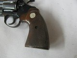 7510 Colt Diamondback 38 special 4 inch barrel 1970 mfg 99% adjustable rear site, ramp front, medallion walnut grips, 99% all original - 3 of 9
