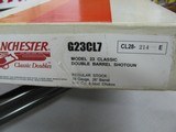 7515 Winchester 23 Classics--MATCHED SET-- 28gauge/20gauge, CL20-214E/CL28-214E. 26 inch barrels, ic/mod,vent rib,pistol grip, ejectors, gold raised r - 13 of 13