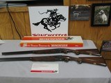 7515 Winchester 23 Classics--MATCHED SET-- 28gauge/20gauge, CL20-214E/CL28-214E. 26 inch barrels, ic/mod,vent rib,pistol grip, ejectors, gold raised r - 1 of 13