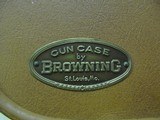 7537 Browning Hartman case-RARE- NEW OLD STOCK--will take 30 1/2 inch barrels, keys still in unopened envelop, Browning Lifetime
Luggage Case booklet - 3 of 8