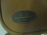 7539 Browning Hartman shotgun case for 2 barrels-RARE- 99% condition with 2 keys in packet. will take 35 inch barrels - 2 of 5