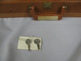 7539 Browning Hartman shotgun case for 2 barrels-RARE- 99% condition with 2 keys in packet. will take 35 inch barrels - 5 of 5