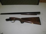 7570 Winchester 23 Classic 410 gauge 26 inch barrels, mod and full, gold raised relief Quail on bottom of receiver, vent rib, pistol grip with cap, AA - 3 of 15