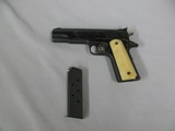 7560 Colt MarkIV 1911 Series 70 GOLD CUP NATIONAL MATCH 45 cal
faux ivory grips, adjustable rear site, 99% condition.--210 602 6360-- - 2 of 9