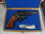 7575 Smith Wesson 29-2 in 44 MAG, 4 inch barrel FACTORY LETTER SHIPPED OCT 28 1980,--CLASS B ENGRAVED ROSEWOOD GRIPS, box, and presentation wood case, - 4 of 14