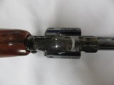 7575 Smith Wesson 29-2 in 44 MAG, 4 inch barrel FACTORY LETTER SHIPPED OCT 28 1980,--CLASS B ENGRAVED ROSEWOOD GRIPS, box, and presentation wood case, - 9 of 14
