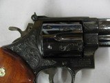 7575 Smith Wesson 29-2 in 44 MAG, 4 inch barrel FACTORY LETTER SHIPPED OCT 28 1980,--CLASS B ENGRAVED ROSEWOOD GRIPS, box, and presentation wood case, - 7 of 14