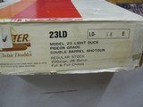 7606 Winchester 23 LIGHT DUCK 20 gauge 28 inch barrels, 3 inch chambers,Briley screw in chokes 2sk ic mod full and wrench, 2 white beads, AAA+Fancy Wa - 3 of 19