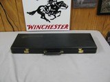 7612 Winchester 101black gun case with gold WINCHESTER on lid, key, 99% condition will take 28 1/2 inch barrels --210 602 6360-- - 1 of 7