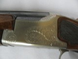 7632 Winchester 101 Pigeon 12 gauge 27 barrels skeet/skeet, the early one with dark walnut and diamond tipped tools engraved rose and scroll coin silv - 5 of 13