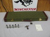 7635 Winchester Model 23 PigeonXTR 20 gauge 28 barrels 5 Briley chokes cy,sk ic,mod, Lmod, wrench&case,ejector, single select trigger, vent rib, 2 w - 1 of 14
