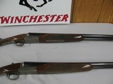 7639 Winchester 23 Pigeon XTR LIGHTWEIGHT--MATCHED SET--CONSECUTIVE SERIAL NUMBERS, 12 gauge 26 inch barrels ic and i mod, vent rib, ejectors, STRAIGH - 10 of 17