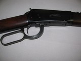 7657 Winchester Model 94, 30/30, 1941 mfg, lever action, adjustable rear sight, bull plate, 99% condition - 3 of 12