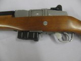 7658 Ruger Mini 14 Ranch, 223 Cal, Custom stabilizer, custom brake, 5 rd mag, 2 straps leather and canvas, extra muzzle brake included. - 3 of 11