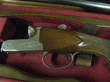 7686 Winchester 23 Pigeon XTR 12 gauge 26 inch barrels 2 screw in flush winchokes ANIC sk/xf, coin silver ribbon and scroll receiver, Winchester butt - 4 of 13
