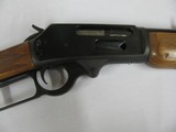 7674 Marlin M1895, Cal 450 Marlin, Lever Action, Swivel clamp studs, small dent in forearm, 98% condition. - 7 of 11