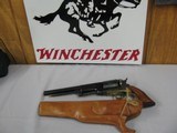7676 ASM US 1847, Black Powder, Case coloring, engraved cylinder, wood grips, brass trigger guard, Comes with fitted holster - 1 of 11