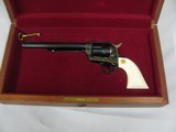 7682 Colt Single Action Army, 45 Cal Wooden Case, Case Coloring, Ivory Grips, Beautiful Gun - 3 of 15