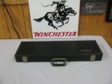 7698 Winchester 101 Pigeon 28 gauge 28 barrels skeet/skeet, 98% condition, correct Winchester black case with keys, rose and scroll coin silver engrav