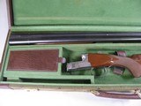 7717 Winchester 23 Pigeon 20 gauge 28 inch barrels 2 3/4& 3inch chambers, mod and full,rose and scroll coin silver engraved receiver, single select tr - 4 of 15