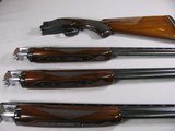 7722 Winchester 101 field skeet set, 20ga, 28 ga, 410ga, all 28 inch barrels, ejectors, 2 brass beads, pistol grip with cap, White line pad 14 1/2 lop - 16 of 18