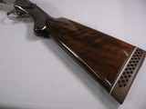 7736 Winchester 101 Pigeon 12 gauge 28 inch barrels mod/full, AAA++Fancy Walnut tiger striped, ejectors, vent rib, 2 white beads, round knob, rose and - 16 of 18