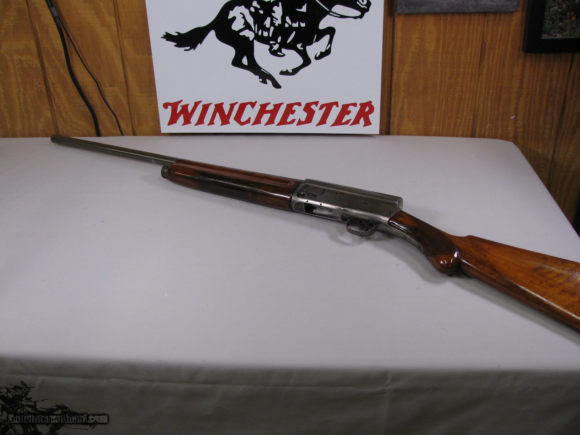 7732 Browning Belgium 12G A5 , Plain Barrel(Full), 14.5 LOP, 26" barrel