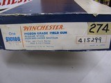 7747
Winchester 101 Pigeon XTR 12 gauge 28 inch barrels,MOD/FULL,
2 3/4 chamber, round knob, Winchester butt plate, AS NEW IN CORRECT SERIALIZED WIN - 2 of 12