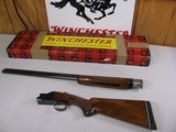 7768
Winchester 101 28 gauge 26 inch barrels skeet/skeet, 2 3/4 chambers, pistol grip with cap, Winchester box serialized to the gun, early good one - 1 of 14