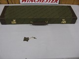 7806 Winchester 101 or 23 gun case, leather trim, keys as new, will take 28 inch barrels,--210 602 6360-- - 9 of 9