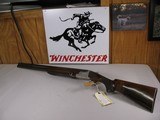 7632 Winchester 101 Pigeon 12 gauge 27 barrels skeet/skeet, the early one with dark walnut and diamond tipped tools engraved rose and scroll coin silv - 1 of 16