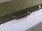 7518
Winchester green shotgun case with leather trim, has the original cardboard shipping box, brand new NOS, will fit up to 28