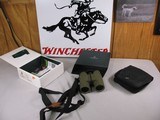 7825
Swarovski SLC 10x42 WB Green Binoculars, Case, with all paperwork and box, like new - 1 of 9