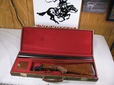 7833
Winchester 23 CLASSIC 12 gauge 26 inch barrels ic/mod, pistol grip, vent rib, ejectors, Winchester butt pad, Winchester case, all original, GOLD - 1 of 17