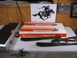 7823Winchester 23 Hunt set WBS 28 gauge 26 bls ic/mod, 20 gauge 26 bls ic/mod, gold raised relief PHEASANT/QUAIL, Mr Olins black lab KING BUCK rais - 1 of 20
