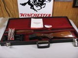 7851 Winchester 101 WATERFOWLER 12 gauge, 30 inch barrels, ejectors, vent rib, Winchester CASE, Winchester butt pad,all original,duck/geese engraved o - 1 of 18