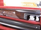 7857 Winchester 23 CUSTOM 2 BARREL HUNT SET, 28 gauge 26 inch barrels, 20 gauge 26 inch barrels, both 26 inches, both ic/mod, raised solid rib, ejecto - 19 of 25