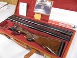 7857 Winchester 23 CUSTOM 2 BARREL HUNT SET, 28 gauge 26 inch barrels, 20 gauge 26 inch barrels, both 26 inches, both ic/mod, raised solid rib, ejecto - 2 of 25