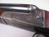 7864J.P. Sauer 20GA SXS shotgun, A.G. Eckernforde on barrel, sling swivels, solid rib, brass bead, cocking indicator, greener locking bolt, butt pla - 5 of 17