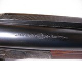 7864J.P. Sauer 20GA SXS shotgun, A.G. Eckernforde on barrel, sling swivels, solid rib, brass bead, cocking indicator, greener locking bolt, butt pla - 14 of 17
